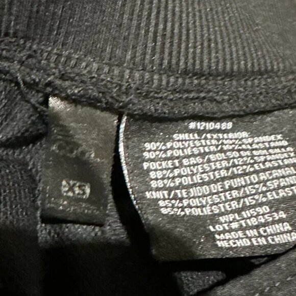 32 Degrees Womens Ankle Length Stretch Pull-On Pants, BLACK, XS - Picture 3 of 3